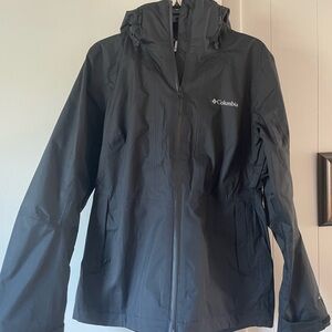 Columbia Women's Black Rain Jacket